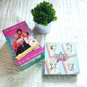Golden Girls Trivia/Board Game & Wood Block 6x6